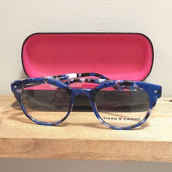 NEW Prescription-Ready Eyeglass Frame w/ hard case unisex, lightweight glasses
